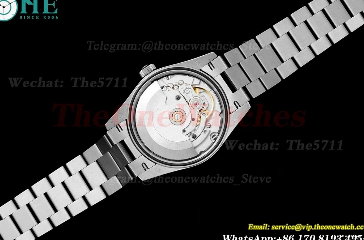 Pres 31mm Datejust ladies Blue SS Flt A2824 JDF SS 0322